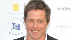 Hugh Grant has become a father for the first time at the age of 51