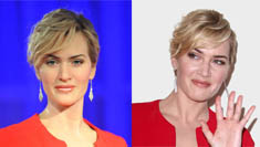Kate Winslet’s wax figure is so good you can’t tell the difference