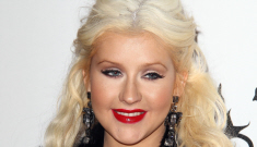 Christina Aguilera’s drunk appearance of the week: how puffy does she look?