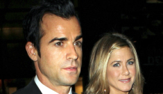 Jennifer Aniston allegedly met with Justin Theroux’s ex,   Heidi Bivens