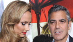 George Clooney on Stacy Keibler: “She’s very tall… She can kick my ass”
