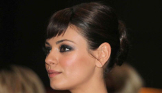Mila Kunis attends the Marine Corps Ball with Sgt. Scott Moore in North Carolina