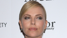 Charlize Theron in a little black Dior at a ‘Young Adult’ screening: pretty or boring?