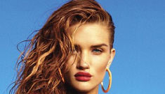 Rosie Huntington-Whiteley:   “I was a bit of an Ugly Betty when I was 15”