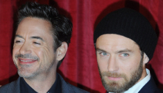 Who would you rather, Robert Downey Jr. or Jude Law?