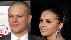 Matt Damon: tabs make up stories about Brad, Angelina  & Aniston. They keep it going