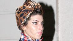 Amy Winehouse already back in the hospital; seems to be getting better