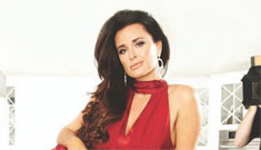 Kyle Richards’ extreme duck face on her smug advice  book: ridiculous