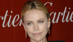 Charlize Theron looks “off” in Palm Springs: did she get fillers & lip injections?