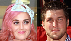 Is Katy Perry getting over Russell Brand by hooking up with Tim Tebow?