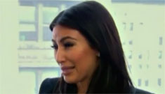 Kim Kardashian tries to fake cry about her bad marriage, can’t move her face