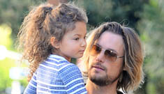 Gabriel Aubry investigated for battery against a nanny, Halle seeking no contact ruling