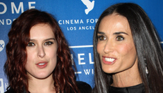 Demi Moore was out w/ Rumer, grinding on a 27 yo guy before hospitalization