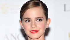 Emma Watson in red-pink Valentino in London: the best she’s ever looked?