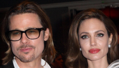Angelina Jolie presented with a feast but she only “tasted a little bit of everything”