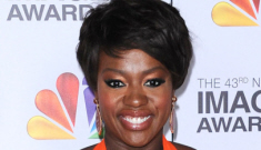 Viola Davis’s orange gown at the Image Awards: too bright and too low-cut?