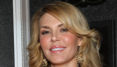 Brandi Glanville “models” for a spray tan place: budget or   no judgment?
