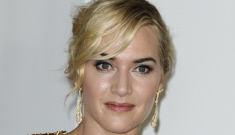 Kate Winslet in metallic Jenny Packham at the Cesars: lovely or budget?
