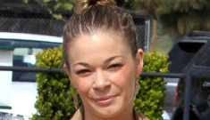 LeAnn Rimes paps herself in Malibu, shills for a job on ‘The X-Factor’