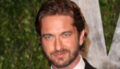 Gerard Butler makes his first post-rehab appearance at the VF party: bad PR?