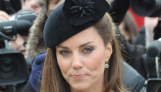 Duchess Kate told a stranger that William “is well, but I’m missing him terribly”
