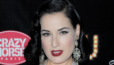 Dita Von Teese banned “too skinny” models from her lingerie runway show