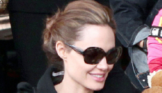 Enquirer: Angelina Jolie & Brad Pitt’s kids are “hooked   on junk food”