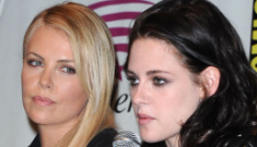 Charlize Theron & Kristen Stewart call themselves “bitches” during WonderCon