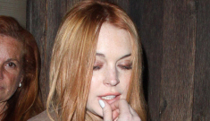 Lindsay Lohan probably paid a pr0n star named “Voodoo”   to have sex with her