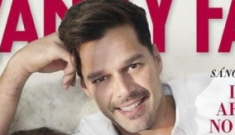 Ricky Martin shows off toddlers Valentino & Matteo in Vanity Fair Spain