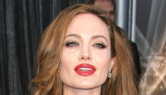 Angelina Jolie discusses The Leg situation: “I honestly didn’t pay attention to it”
