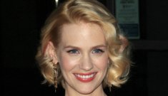 January Jones is eating her own placenta, in convenient vitamin pill form