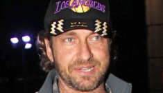Gerard Butler probably hooked up with Lindsay   Lohan at the Marmont