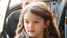 Suri Cruise offered “scary big” fashion deals, Tom and Katie wisely ignore it