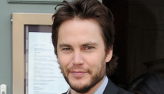 “Taylor Kitsch gets pap’d all the time now, and he seems to like it” links