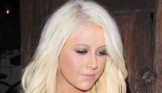 Christina Aguilera subdued the clown makeup, lost weight, and looks great