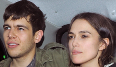 Keira Knightley goes makeup-less for a date night with her bf, James Righton