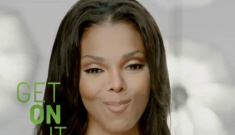 Janet Jackson shows off her new, jacked face in a budget Nutrisystem commercial