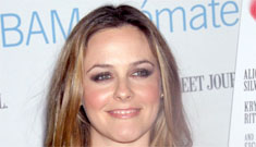 Alicia Silverstone on her baby feeding video: “He attacks my mouth & I think it’s adorable”