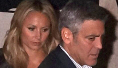 George Clooney & Stacy Keibler are still together & they’ll be in DC this weekend