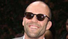 Jason Statham at the London premiere of ‘Safe’: would you hit it?