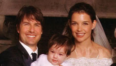 Tom Cruise wore a girdle under his wedding suit