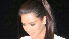 Kim Kardashian & Kanye West are already looking at engagement rings, obviously
