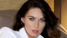 “Megan Fox hides her thumbs in a new ad for Sharper Image” links