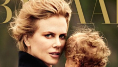 Nicole Kidman and Faith Margaret cover Harper’s   Bazaar Australia: gorgeous?