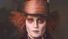 Photo of Johnny Depp as Mad Hatter leaked
