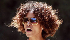 Halle Berry tells off paps: these people stalk a child’s school every day