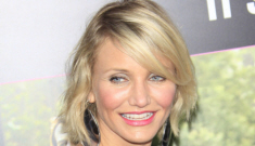 Cameron Diaz in black Valentino at LA premiere: busted or beautiful?