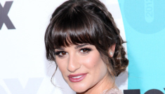 “Was Lea Michele’s look at the Fox Upfront a total disaster?” links