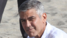 George Clooney falls for a beautiful redhead: how cute are these photos?